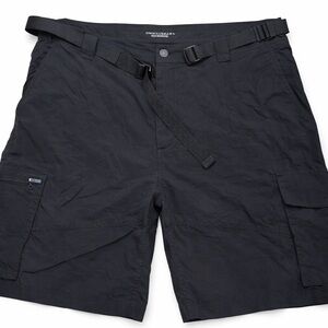 Columbia Men's Black Cargo Shorts
